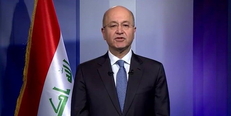 عضو پارلمان عراق: برهم صالح در معرض استیضاح است