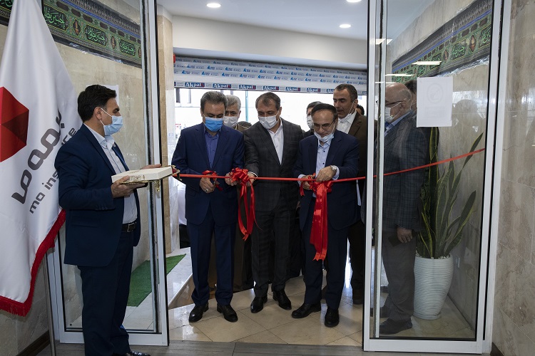 افتتاح ساختمان شهید سردار سلیمانی بیمه ما با حضور رییس کل بیمه مرکزی و مدیرعامل بانک ملت