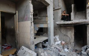 زندگی در ویرانه‌های غزه+تصاویر