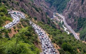اعلام محدودیت ترافیکی جاده چالوس به مدت یک هفته