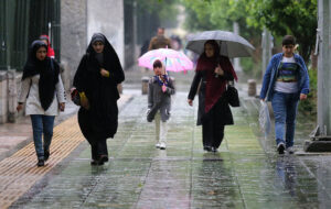 پیش بینی بارندگی در پنج استان