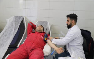 اهدای خون کارکنان شرکت نفت ایرانول در راستای مسئولیت‌های اجتماعی