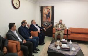 دیدار و گفتگوی مدیرعامل نفت پاسارگاد و مدیرکل سازمان بنادر و دریانوردی استان خوزستان