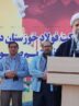 کارکنان شرکت فولاد خوزستان در خط مقدم مبارزه با دشمنان ایران اسلامی و انسانیت هستند