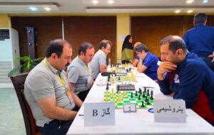 (کسب مقام نائب قهرمانی تیم شطرنج شرکت مارون