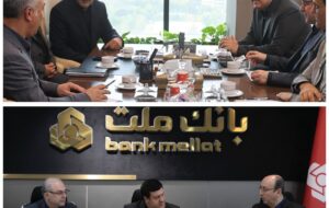 (دیدار و گفت‌وگوی مدیرعامل بانک ملت و مدیران عامل دو خودروساز بزرگ کشور با محوریت رونق تولید و اشتغال