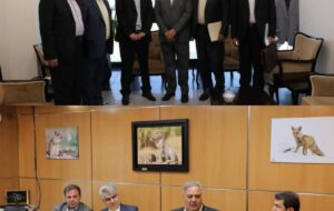 دیدار نوروزی مدیر عامل و عضو هیات مدیره صبانور با استاندار همدان و رئیس مجمع نمایندگان استان همدان