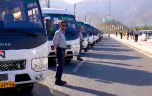 نوسازی ناوگان حمل و نقل کارکنان منطقه گل گهر  با هدف حفظ ایمنی کارکنان و کاهش حوادث جاده ای
