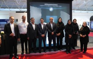 (در اولین روز از نمایشگاه ساخت داخل، غرفه جم میزبان سه مقام ارشد و هیئت همراه شد