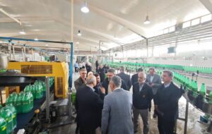 (بازدید مدیرعامل شرکت زمزم ایران از کارخانه و شعبه فروش مشهد